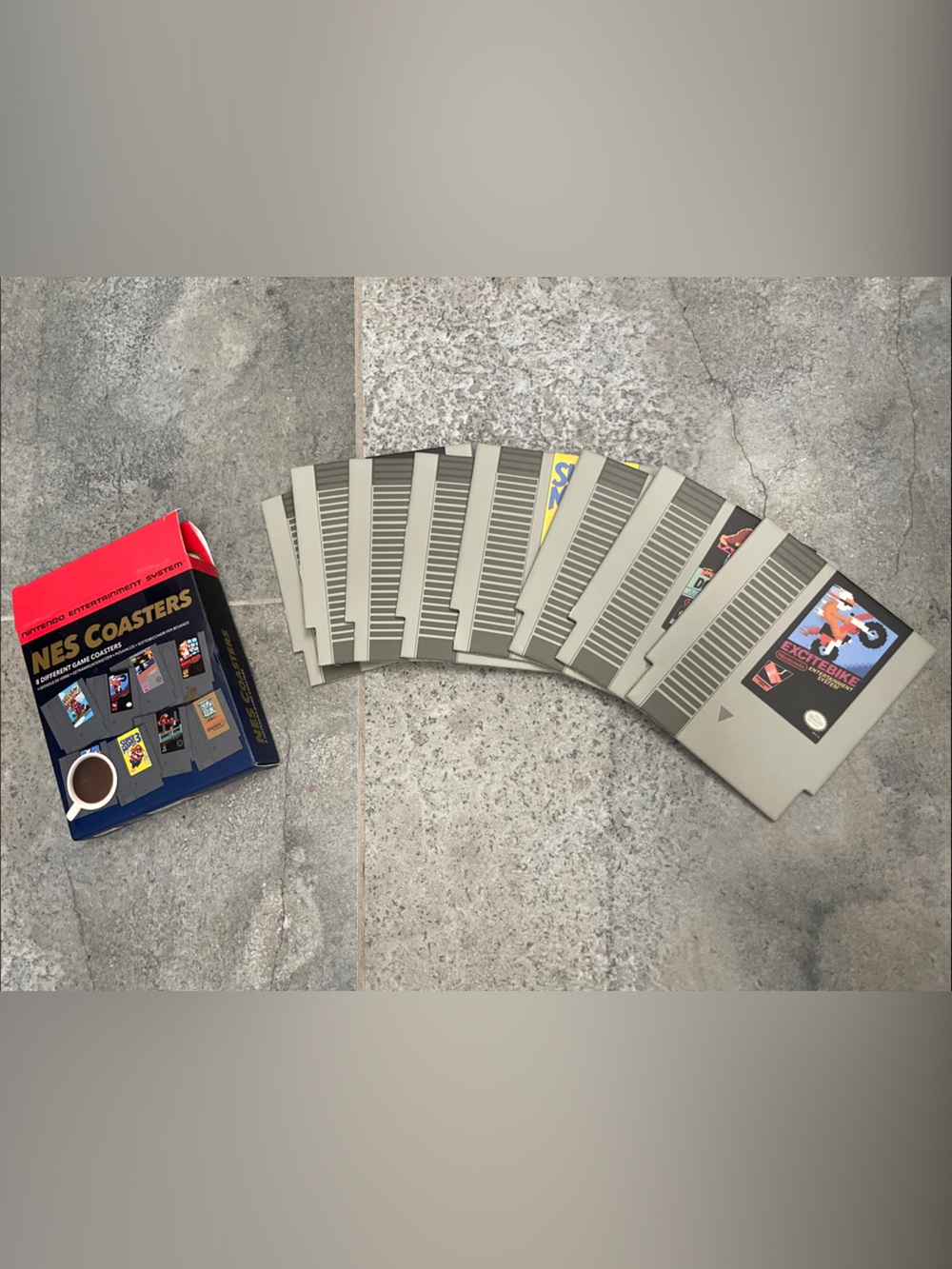 NES Themed Retro Coasters